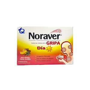 NORAVER GRIPA-BEBIDA DIA 15 GR X 24 SOBRES